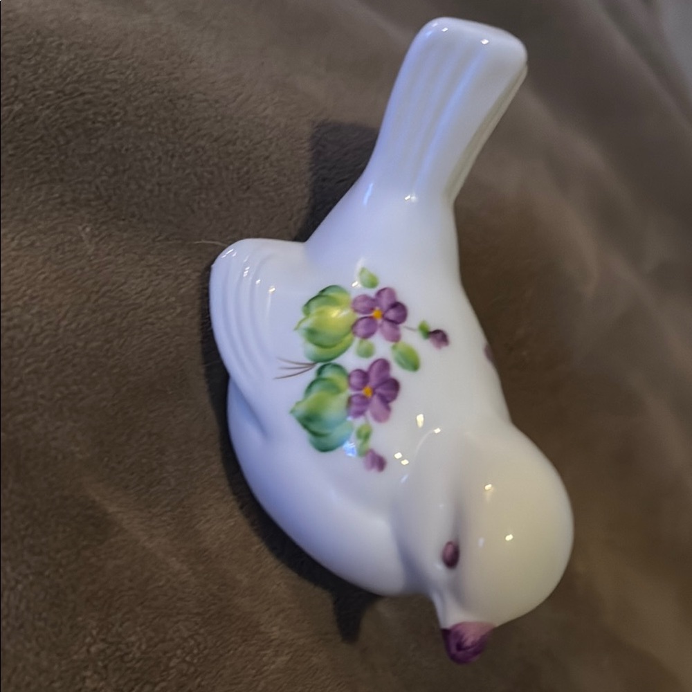 Fenton Hand-Painted Bird Figurine